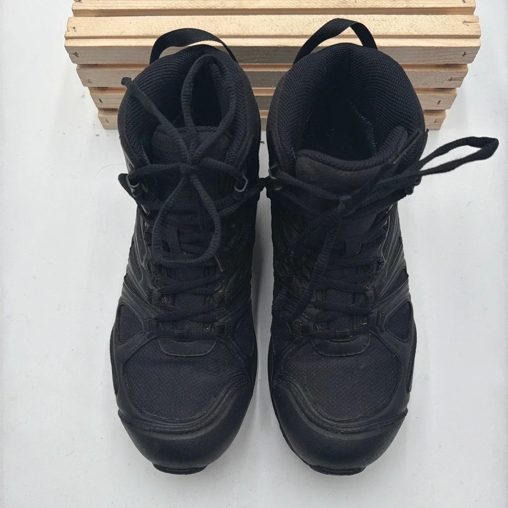 Altama Boots Aboottabad Trail Mid Waterproof Tactical Hiking Black Mens Size 7
